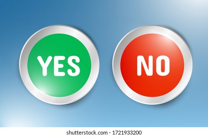 
Vector illustration of yes or no buttons. Selection icons on transparent background. - Powered by Shutterstock - Get 15% off with code: PIKWIZARD15