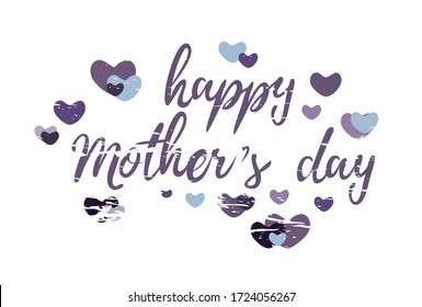 Vector illustration you can have more text. Inspirational quote, greeting card, banner template. Lettering typography poster. Motivational calligraphy badge, tag, print. Holiday. Happy Mother's Day