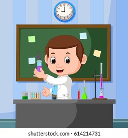 9,857 Young scientist vector Images, Stock Photos & Vectors | Shutterstock