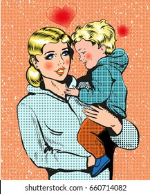 33,633 Retro mom Stock Vectors, Images & Vector Art | Shutterstock