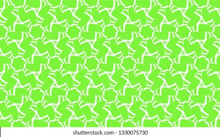 Vector illustration. For your business, presentation, fashion print. Pattern with abstract illusion triangles. Light green color