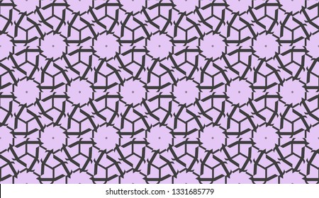 Vector illustration. For your business, presentation, fashion print. Pattern with abstract illusion triangles.