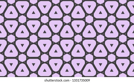Vector illustration. For your business, presentation, fashion print. Pattern with abstract illusion triangles.