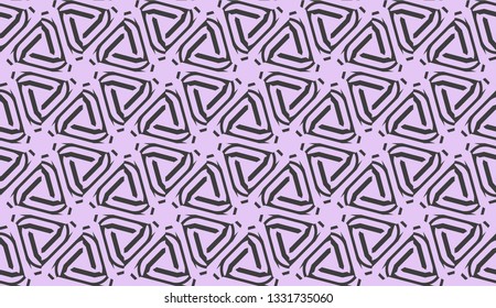 Vector illustration. For your business, presentation, fashion print. Pattern with abstract illusion triangles.