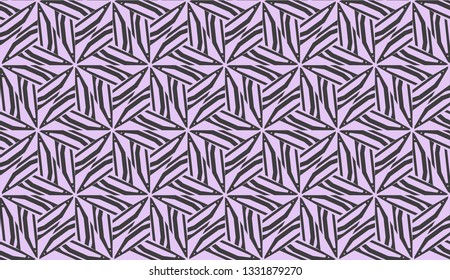 Vector illustration. For your business, presentation, fashion print. Pattern with abstract illusion triangles.