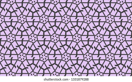 Vector illustration. For your business, presentation, fashion print. Pattern with abstract illusion triangles.