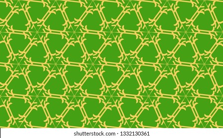 Vector illustration. For your business, presentation, fashion print. Pattern with abstract illusion triangles. Light green color