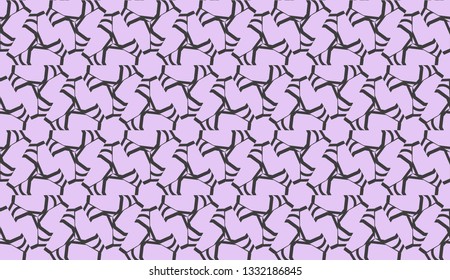 Vector illustration. For your business, presentation, fashion print. Pattern with abstract illusion triangles.