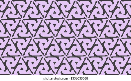 Vector illustration. For your business, presentation, fashion print. Pattern with abstract illusion triangles.