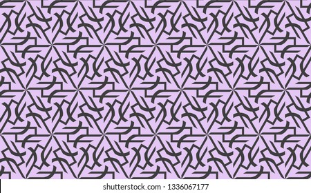 Vector illustration. For your business, presentation, fashion print. Pattern with abstract illusion triangles.