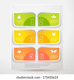 Vector illustration for your business presentations. 