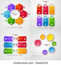 Vector illustration for your business presentations. Modern Design template / can be used for infographics / numbered banners / horizontal cutout lines / graphic or website layout vector. EPS10. 