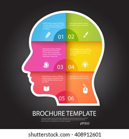 Vector illustration for your business presentations. Modern Design template / can be used for infographics / numbered banners / graphic or website layout . EPS10.