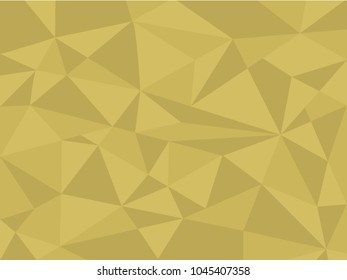 Vector illustration for your design, gold crystal abstract geometric Polygon Retro triangle Background, polygonal background, Honey background. Sparkles, lights.