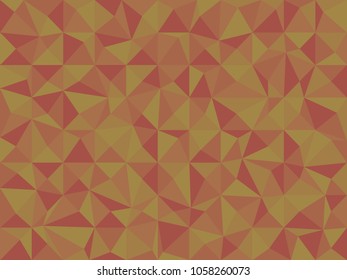 Vector illustration for your design, gold crystal abstract geometric Polygon Retro triangle Background, polygonal background, Honey background. Sparkles, lights.