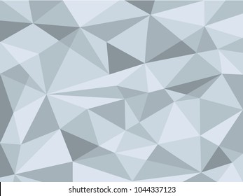 Vector illustration for your design, silver crystal abstract geometric Polygon Retro triangle Background, polygonal background, Honey background. Sparkles, lights.