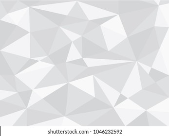 Vector illustration for your design, silver crystal abstract geometric Polygon Retro triangle Background, polygonal background, Honey background. Sparkles, lights.