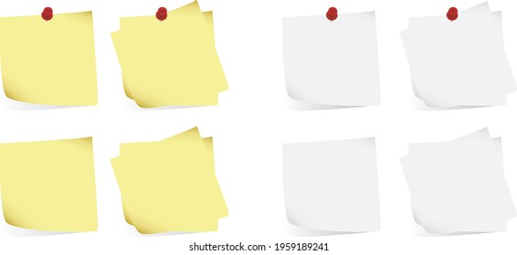 Ilustración vectorial para su sitio web o proyecto, papel en blanco posterior