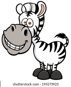 Vector illustration of Zebra