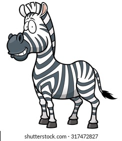 Vector illustration of Zebra