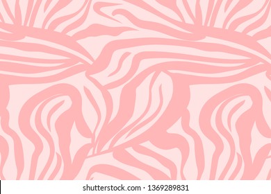 Vector illustration of zebra pattern. Simple abstract background
