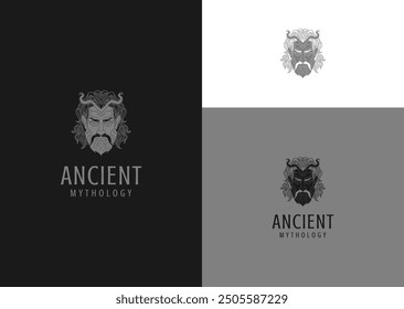 Vector illustration of Zeus Logo Design