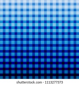 Vector illustration,background seamless gradient blue scotch pattern