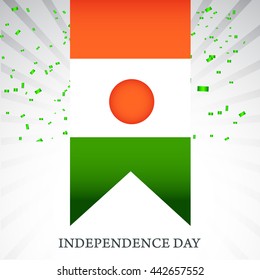Vector illustration,banner or poster for independence day of niger.