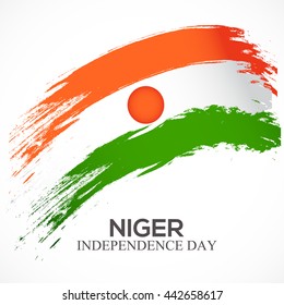 Vector illustration,banner or poster for independence day of niger.