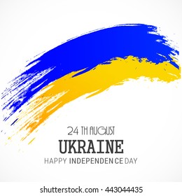Vector illustration,banner or poster for independence day of ukraine.