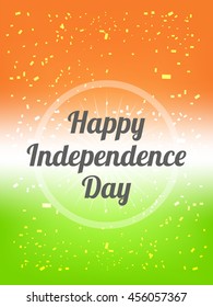 Vector illustration,banner or poster for indian independence day celebration.