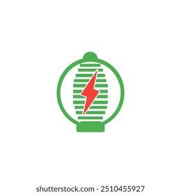 Vector Illustration,Battery charge indicator icon. Phone charge level, charging power color set. The battery is discharged and fully charged. Battery charging, Indonesia.