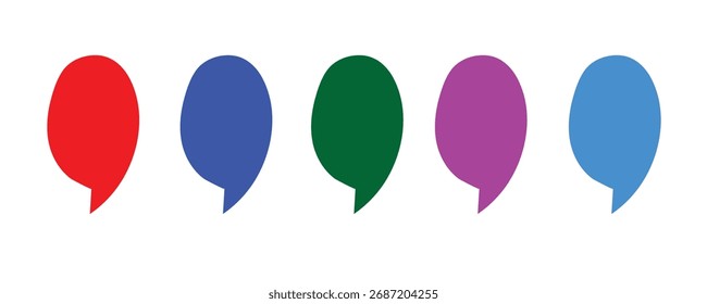  Ilustración vectorial. Icono de chat Bobble. Vector de icono de esquema de práctica de conversación.