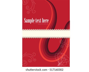 Vector illustration,business card template