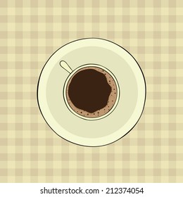 vector illustration-cup of coffee