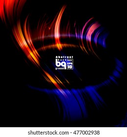 Vector illustration,fire space, glitch, background flash, abstract galaxy, sun