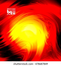 Vector illustration,fire space, glitch, background flash, abstract galaxy, sun