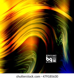 Vector illustration,fire space, glitch, background flash, abstract galaxy