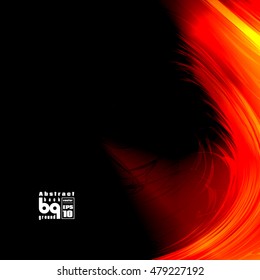 Vector illustration,fire space, glitch, background flash, abstract galaxy, sun