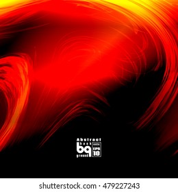 Vector illustration,fire space, glitch, background flash, abstract galaxy, sun