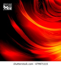 Vector illustration,fire space, glitch, background flash, abstract galaxy, sun