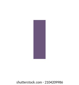 vector illustration.geometric design with a shape resembling the letter I