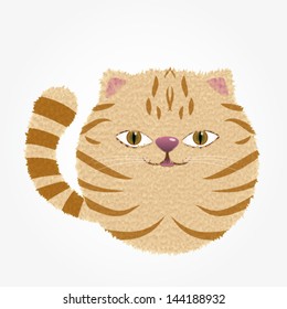 Vector Illustration/Ginger Cat