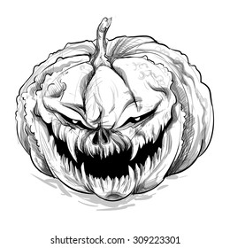 101,907 Halloween Pumpkin Drawing Images, Stock Photos & Vectors 