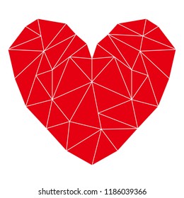 Vector Illustration.Heart shaped illustration