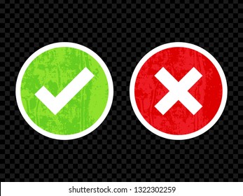 Vector Illustrationisolated Green Check Mark Icon Stock Vector (Royalty ...
