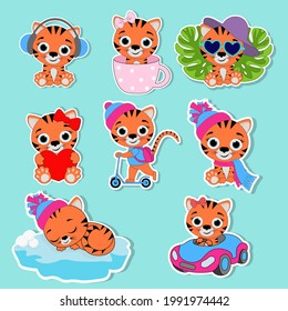 Vector illustration.Pins, badges and stickers