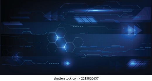 Vector illustrations of abstract digital futuristic technology background. Future tech concepts.