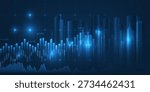 Vector illustrations of abstract economic artwork and background for real estate business financial and investment.