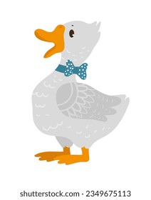 Ilustraciones vectoriales de un animal sobre un fondo blanco.